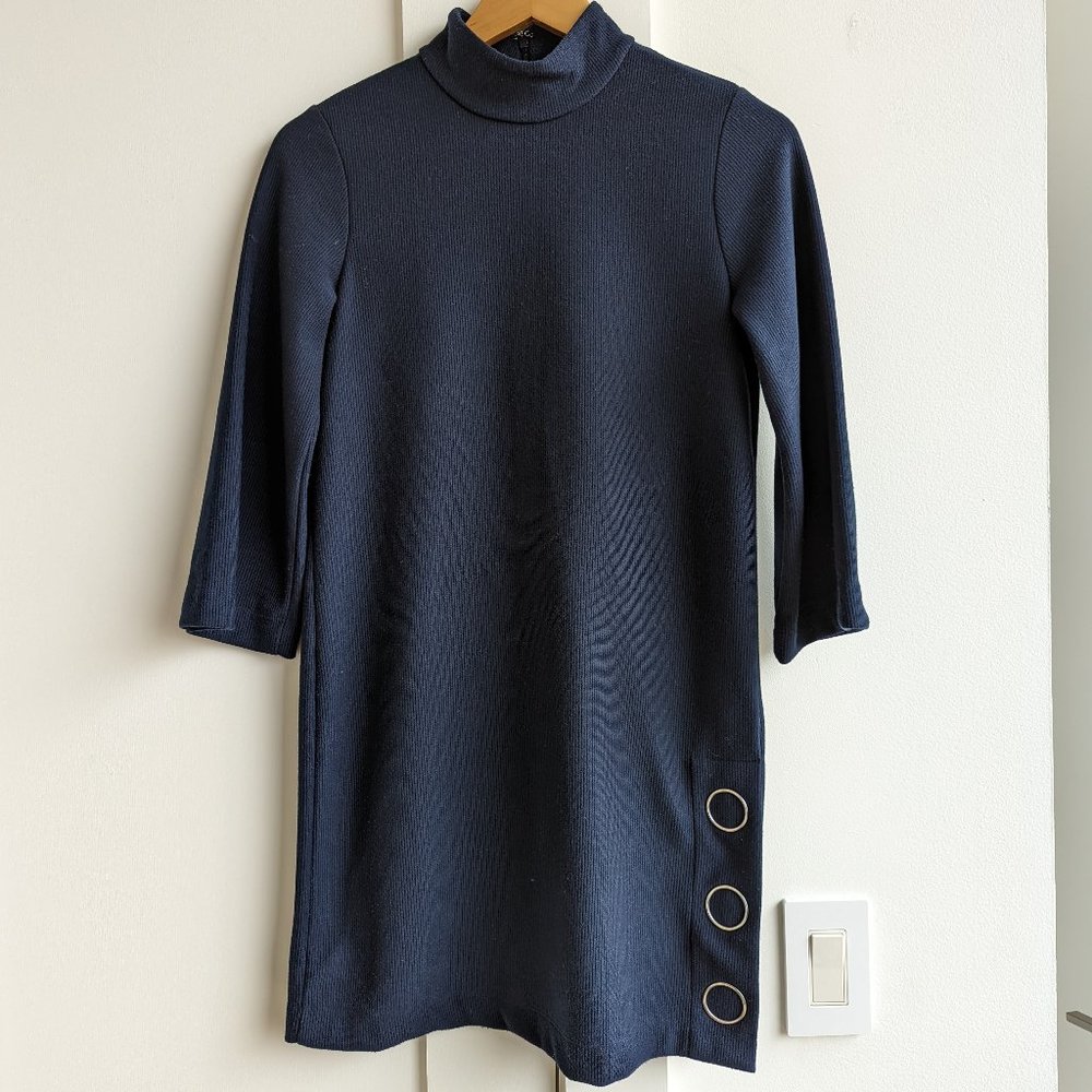 Club Monaco Navy Mini Dress Size S